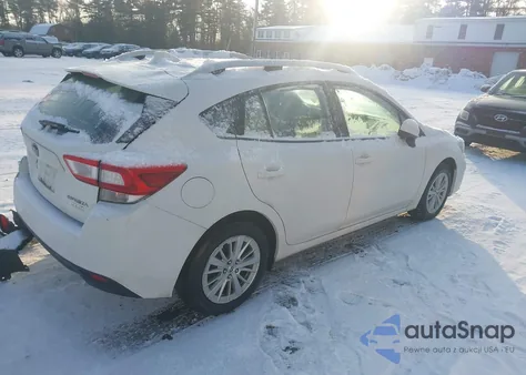 2017 Subaru Impreza 2.0I Premium z USA, uszkodzony, nr VIN 4S3GTAD69H3742708